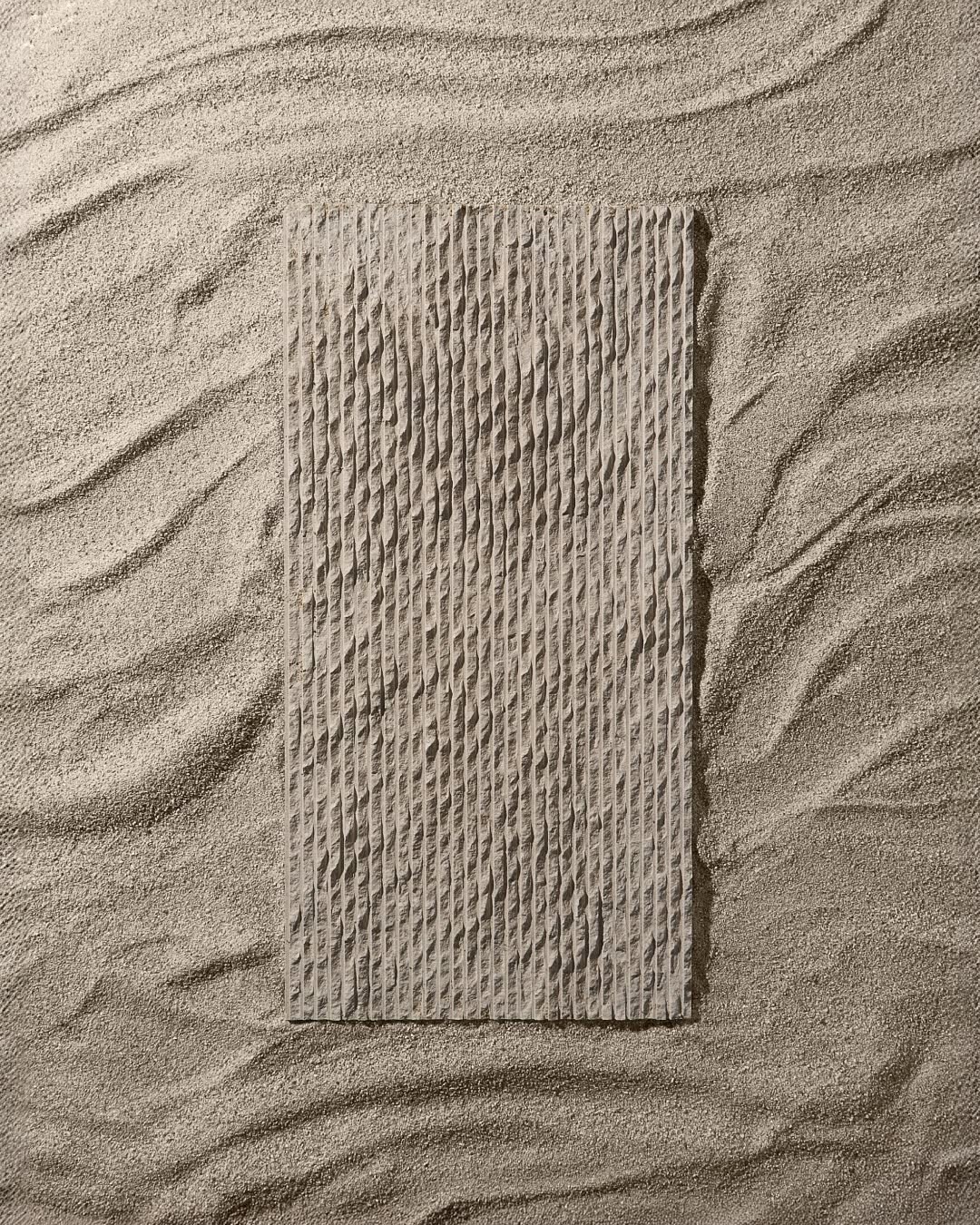 tiles falling against white background